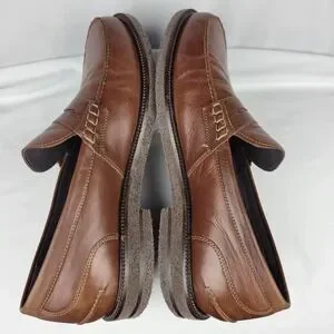 Donald Pliner Landry mens penny loafers sz 12 soft Brown Leather Comfort Casual Donald Pliner Landry mens penny loafers sz 12 soft Brown  main image 3